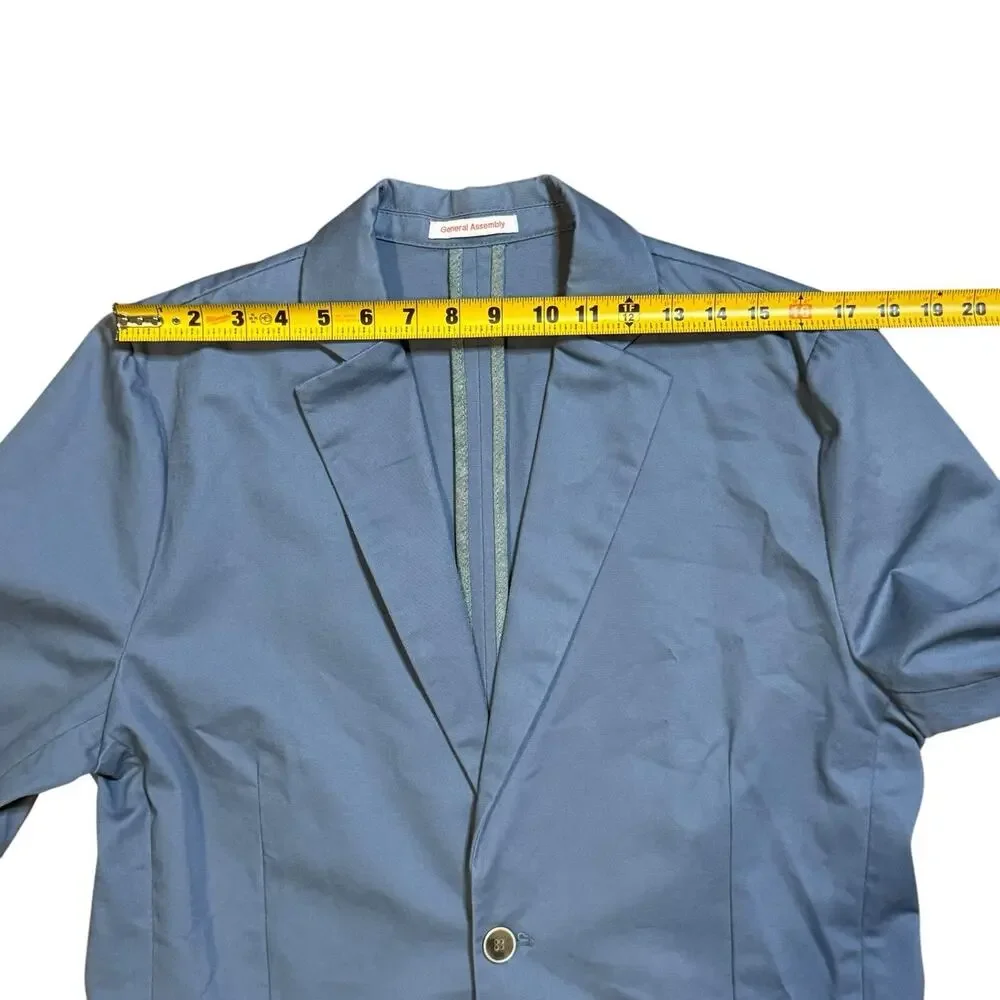 Men's Light Blue Two-Button Sport Coat - Casual Tailored Blazer